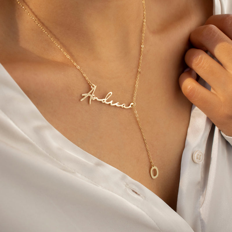 Women Fashion Dress Names - Kalung Baja Tahan Karat Panjang Kustom