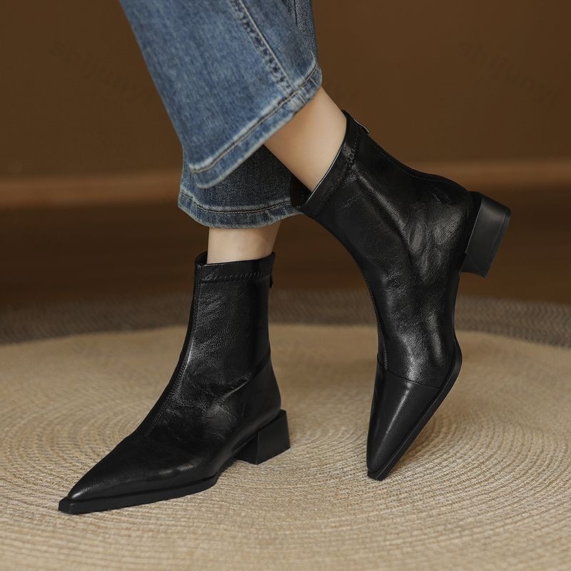 Sepatu Boots Pendek Wanita Mod - Women'S Fashion Korea ulasan dan harga