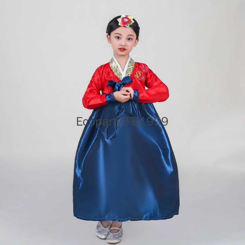 Gaun Hanbok anak perempuan 4 w - Women'S Fashion Korea ulasan dan harga