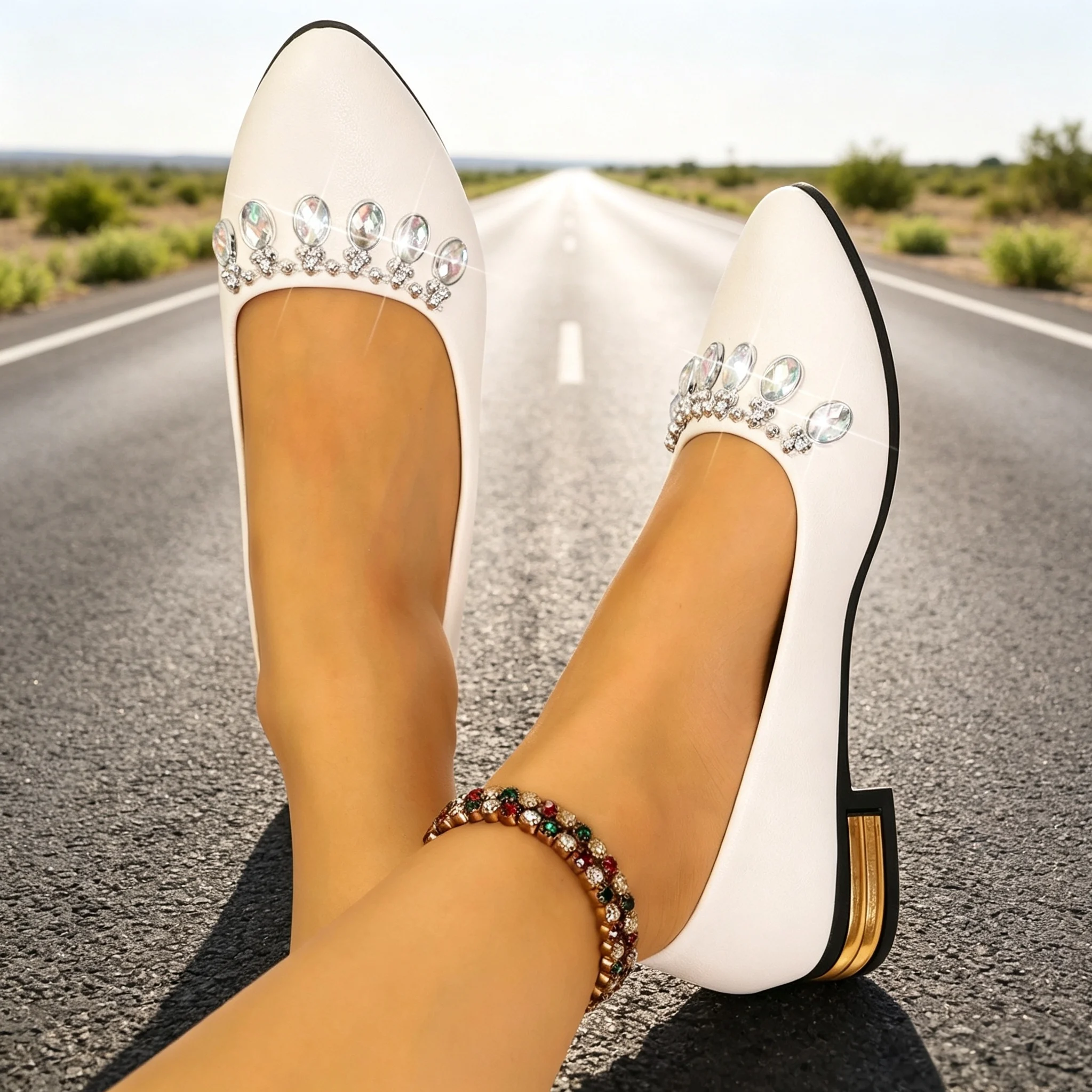 Sepatu Balet Wanita Model Poin - Women'S Fashion Shoes ulasan dan harga