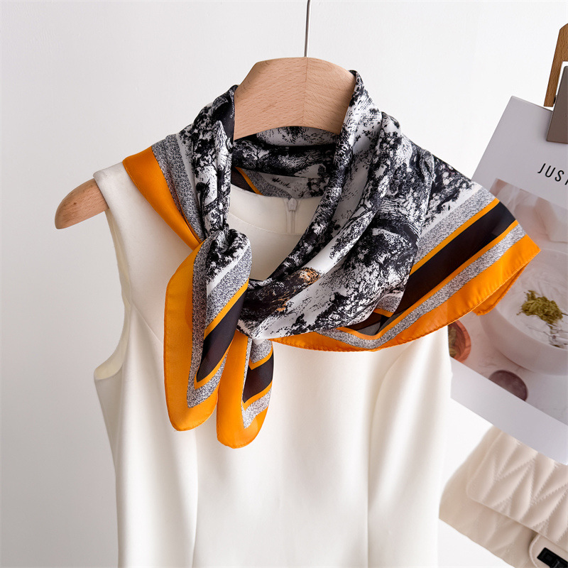 Syal Motif Hutan Mewah Syal Su - Women Fashion Necktie ulasan dan harga