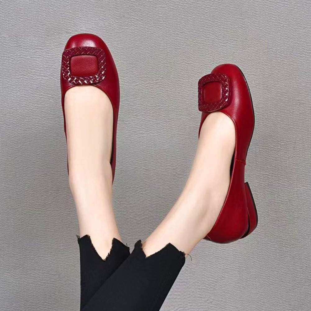 Sepatu Kulit Wanita dengan Sol - Women'S Fashion Shoes ulasan dan harga