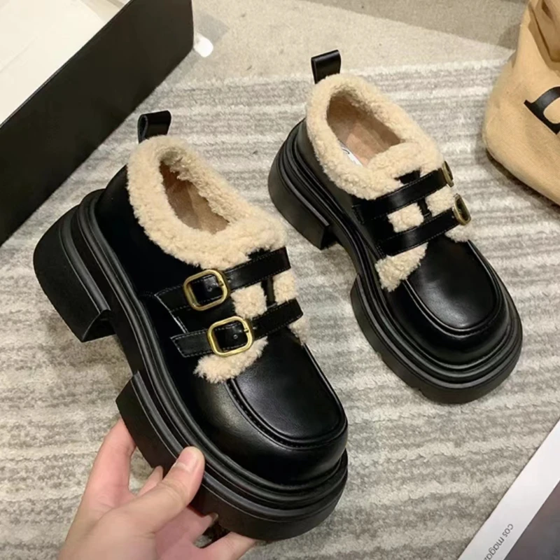 Sepatu Kulit Kecil Gaya Inggri - Women'S Fashion Shoes ulasan dan harga
