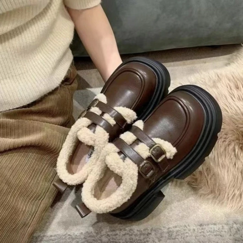 Sepatu Kulit Kecil Gaya Inggri - Women'S Fashion Shoes ulasan dan harga