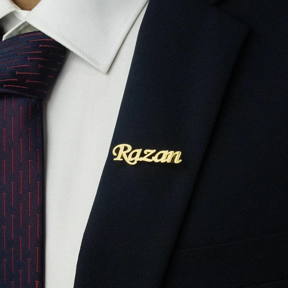 Bros Pin Nama Pribadi Monogram - Women Fashion Dress Names ulasan dan harga